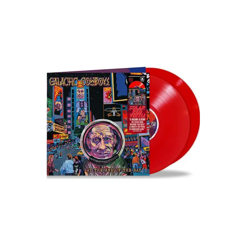 At the End of the Day – Solar Red – Limited Edition Vinyl LP