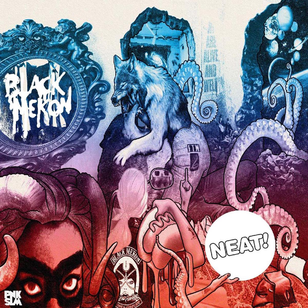 Black Mekon Neat! Vinyl LP Purple Vinyl 2023 – Default Title