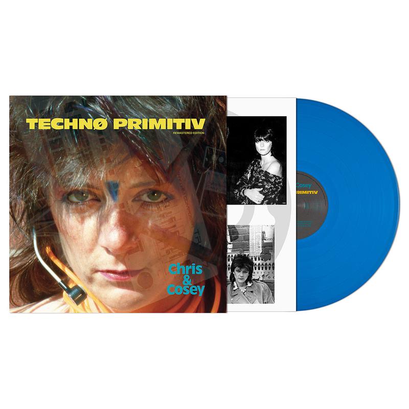 CHRIS & COSEY – Techno Primitiv (2023 Remastered Reissue) – LP – Blue Vinyl