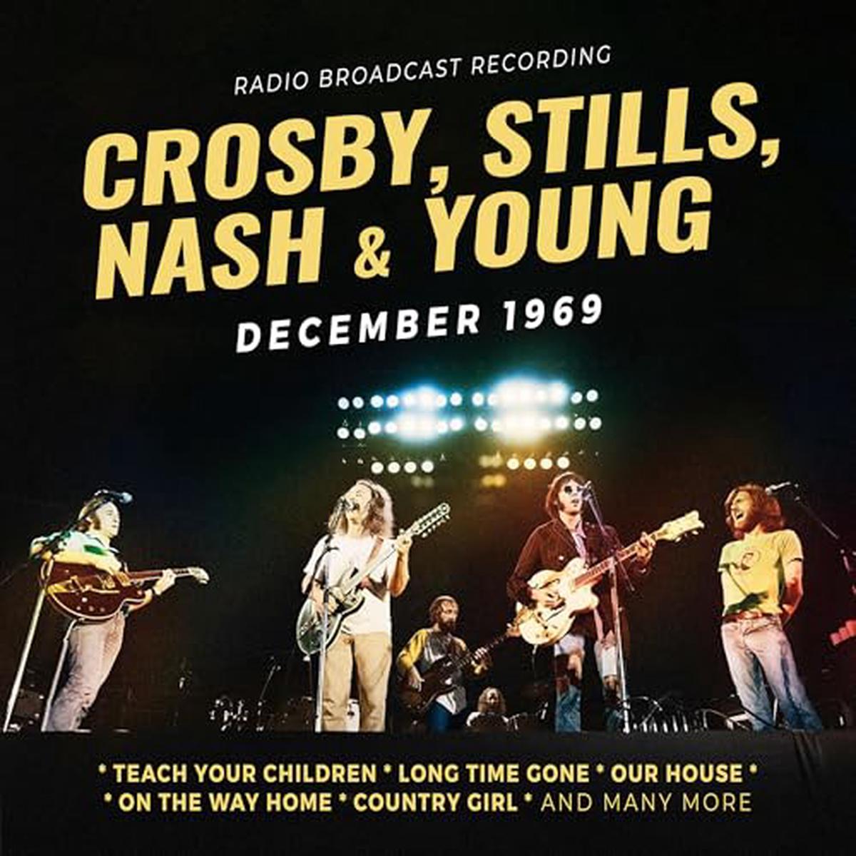 Crosby, Stills, Nash & Young December 1969 (Colored Vinyl, Yellow, Limited Edition) – Default Title