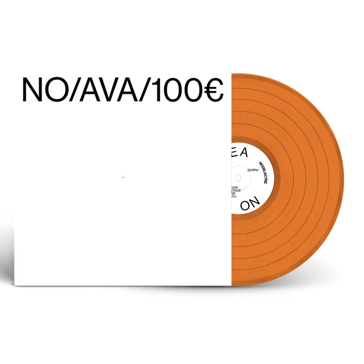 Model/Actriz – No/Ava/100 10th Year Anniversary Vinyl LP Orange Colour 2026