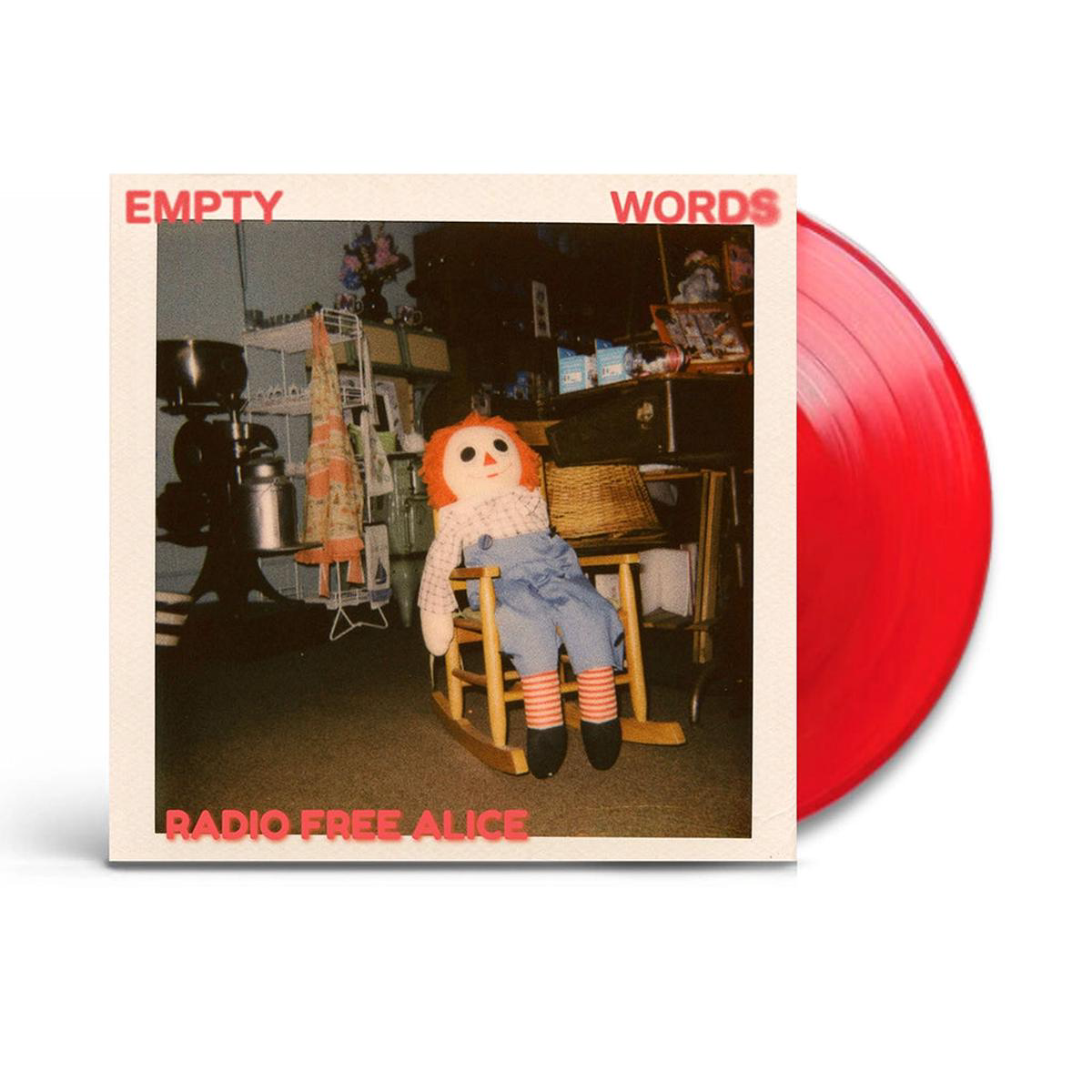 RADIO FREE ALICE 8211 Empty Words 8211 782178217 8211 Red Vinyl