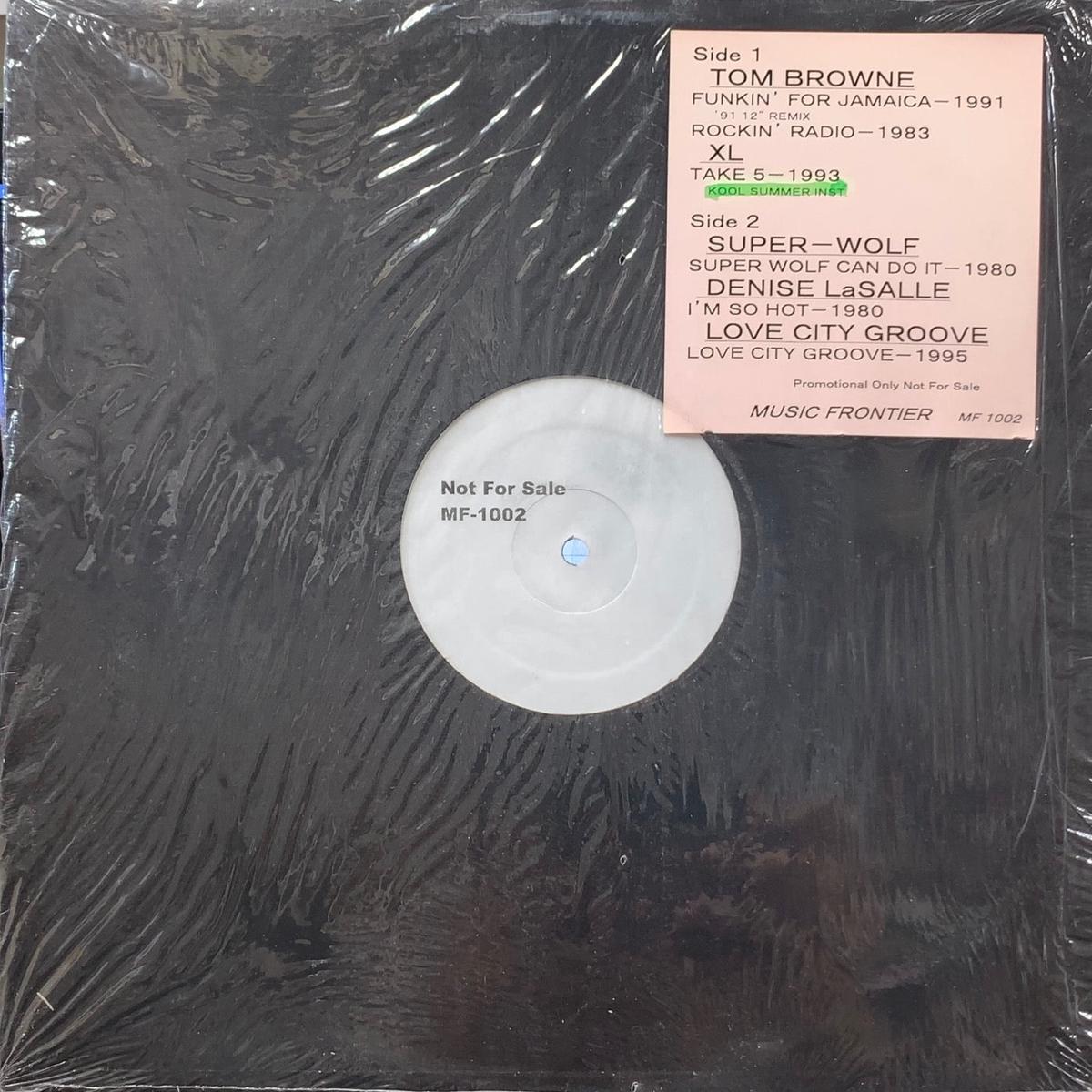 V.A.(TOM BROWNE, SUPER-WOLF, DENISE LaSALLE) / FUNKIN’ FOR JAMAICA / SUPER WOLF CAN DO IT (MF 1002, 12inch)