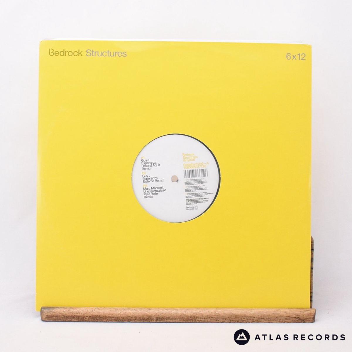 Various – Bedrock Structures – Die-Cut Sleeve 12″ Vinyl Record – NM/EX