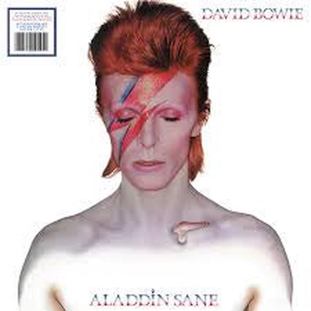 BOWIE DAVID- ALADDIN SANE 45TH ANNIV LTD EDITION SILVER LP *NEW*