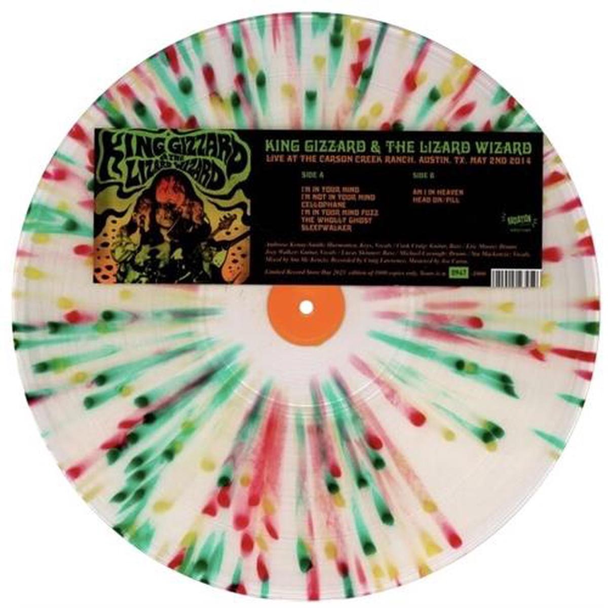 Live At The Carson Creek Ranch Austin TX May 2nd 2014 – Splatter Colored Vinyl – Vinyl LP