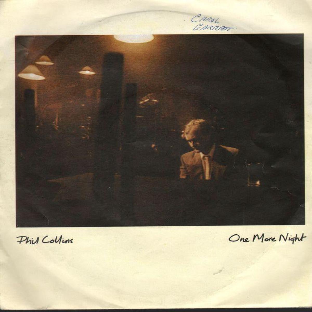 Phil Collins-One More Night-7  Vinyl P/S-VG/VG