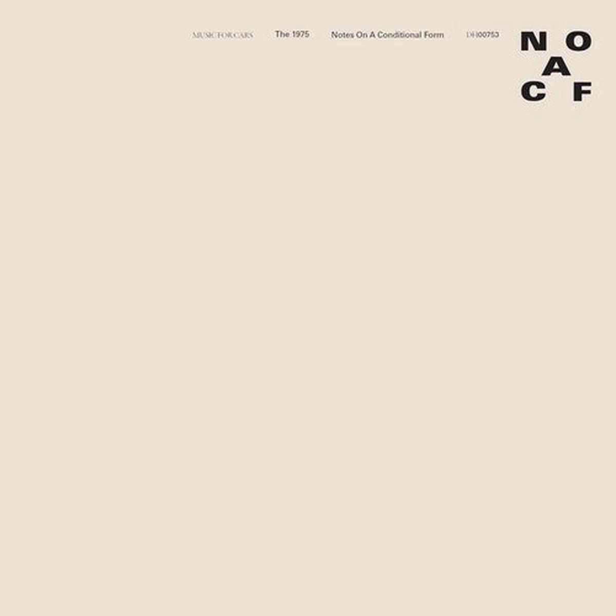 The 1975 8211 Notes on a Conditional Form 2LP
