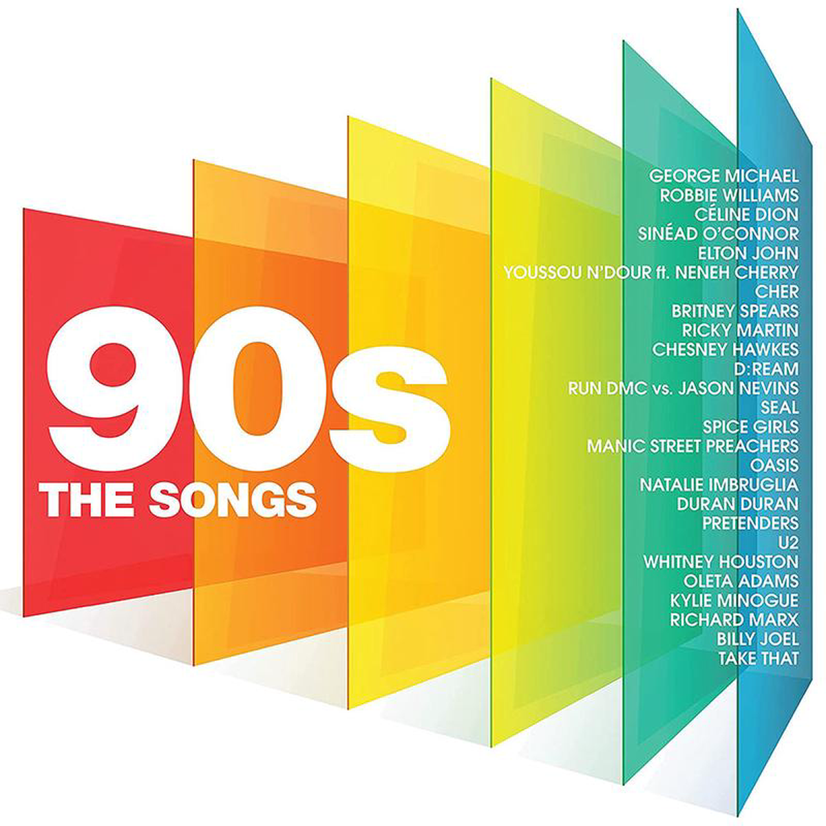 VARIOUS 8211 The 90s 8211 The Songs 8211 2LP 8211 Vinyl