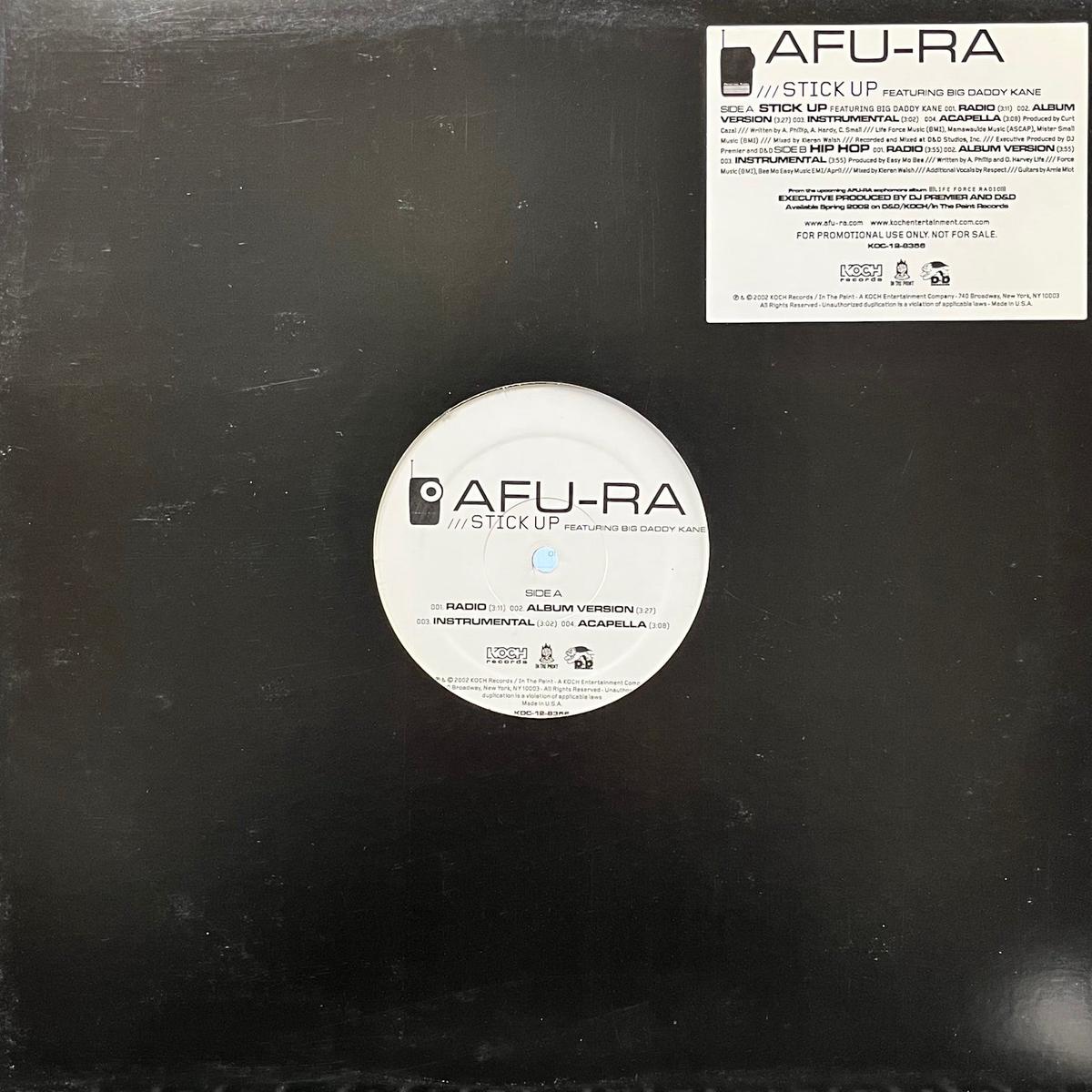 AFU-RA / Stick Up / Hip Hop (KOC-12-8356, 12inch)