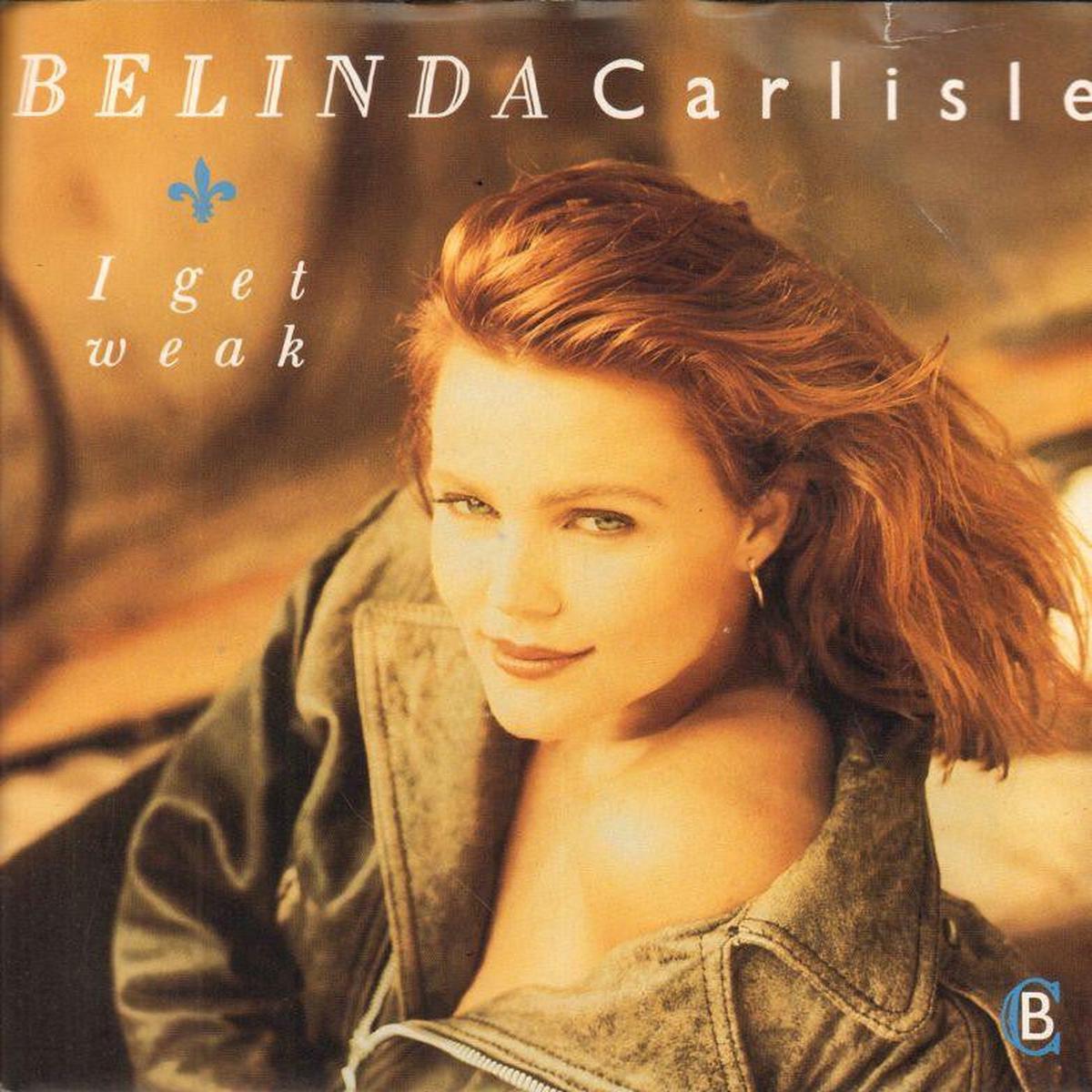 Belinda Carlisle-I Get Weak-Virgin-7  Vinyl P/S-Ex/VG
