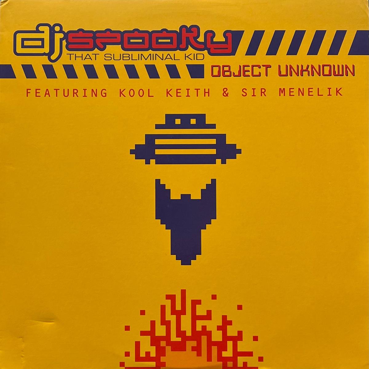 DJ SPOOKY / Object Unknown (Asphodel ASPHODEL 0115, 12inch)