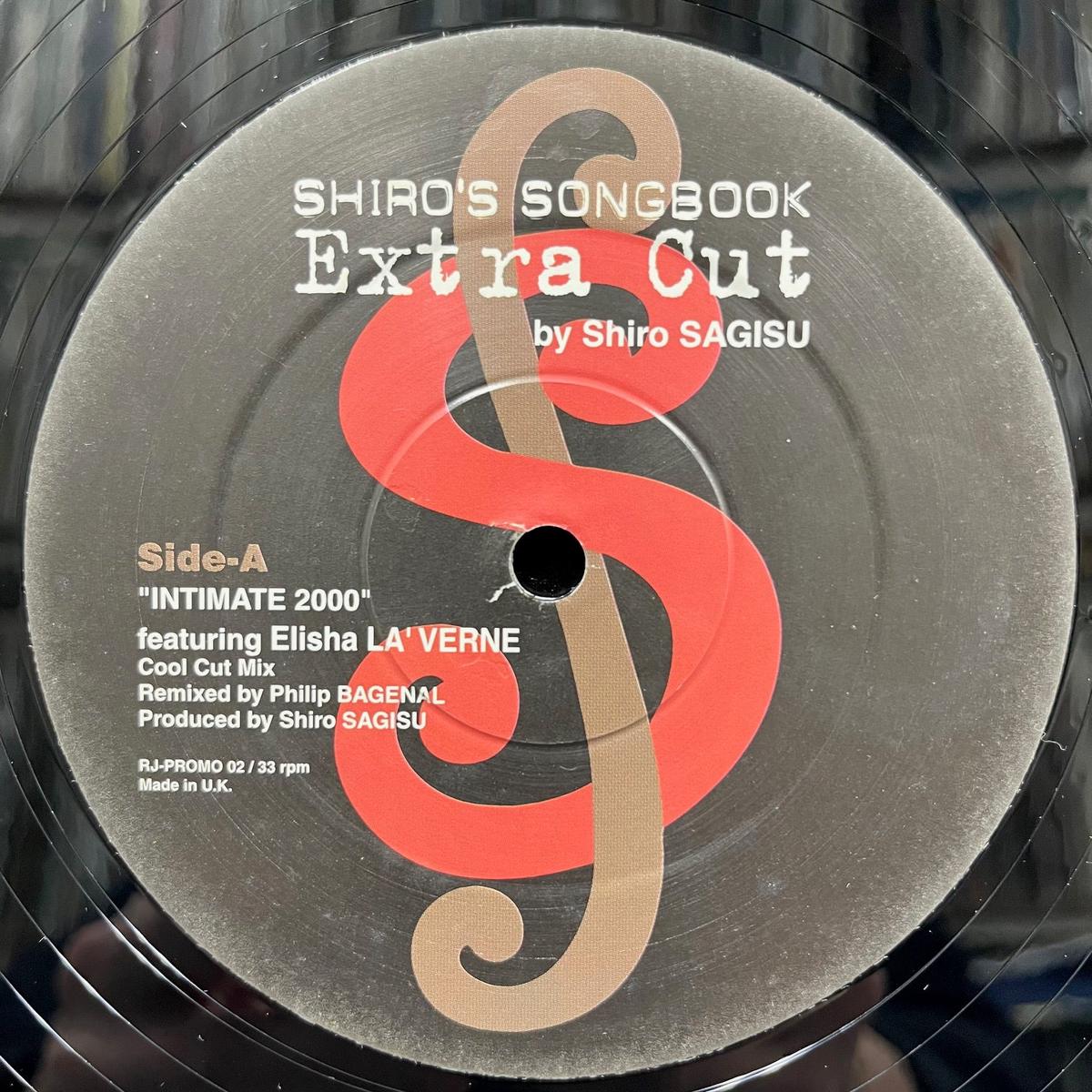 Shiro Sagisu () / Shiro’s Songbook ”Extra Cut” (RJ-PROMO 02, 12inch) Promo