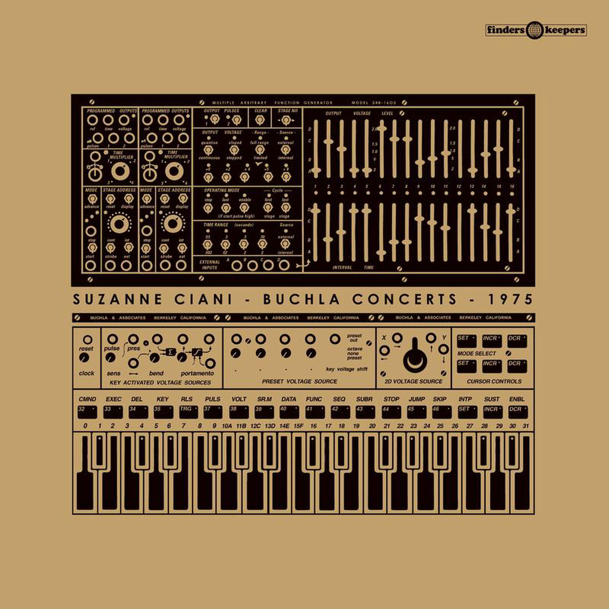 SUZANNE CIANI 8211 BUCHLA CONCERTS 1975 8211 LP 8211 Vinyl