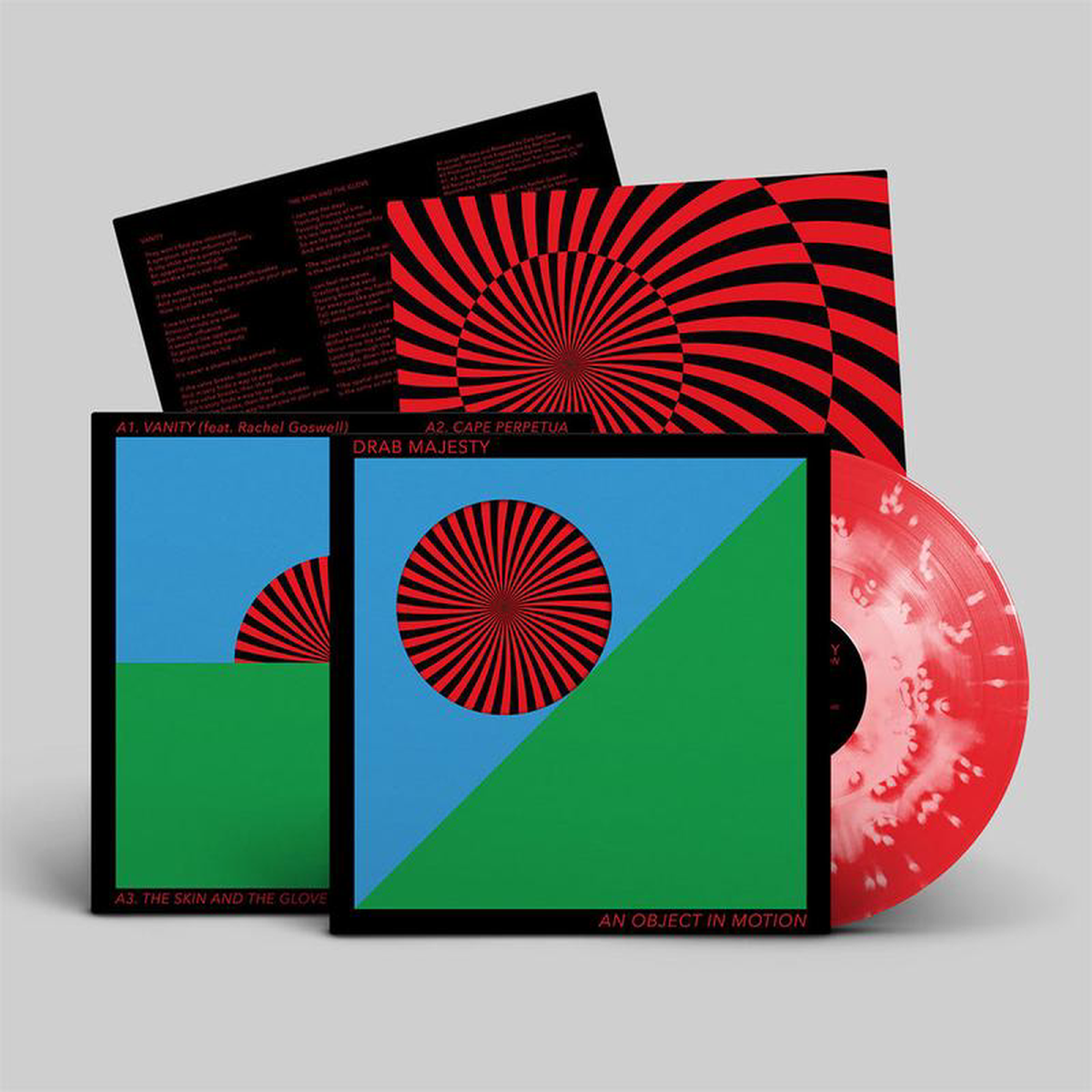 DRAB MAJESTY 8211 An Object In Motion 8211 128221 EP 8211 Cloudy Red Vinyl NOV 24