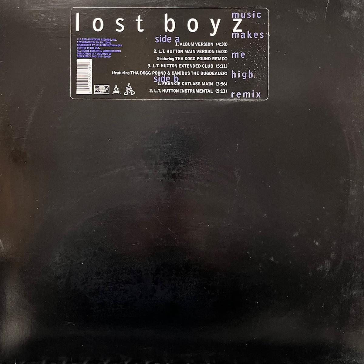 LOST BOYZ / Music Makes Me High (Remix) U12 56020, 12inch