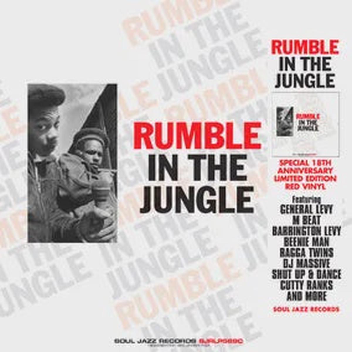 RUMBLE IN THE JUNGLE-VARIOUS ARTISTS RED VINYL 2LP *NEW*