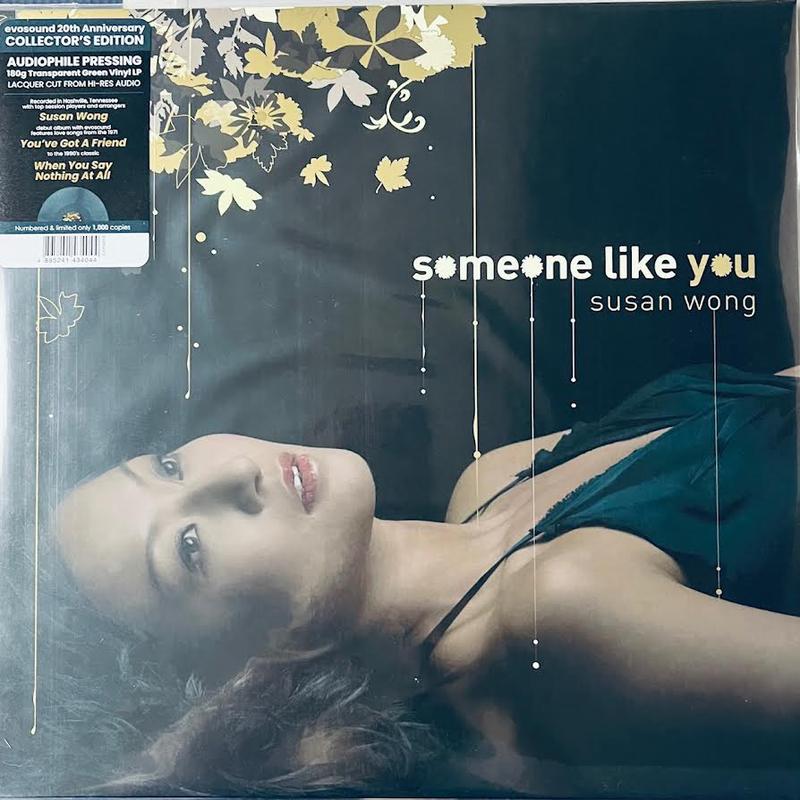 SUSAN WONG – SOMEONE LIKE YOU (TRANSPARENT GREEN ) VINYL