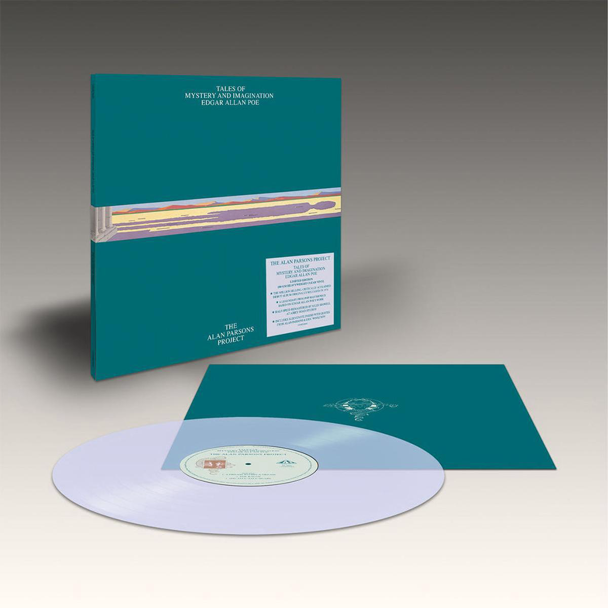 THE ALAN PARSONS PROJECT 8211 Tales Of Mystery And Imagination 8211 Edgar Allan Poe (Half Speed Mastered Edition) 8211 LP 8211 Clear Vinyl