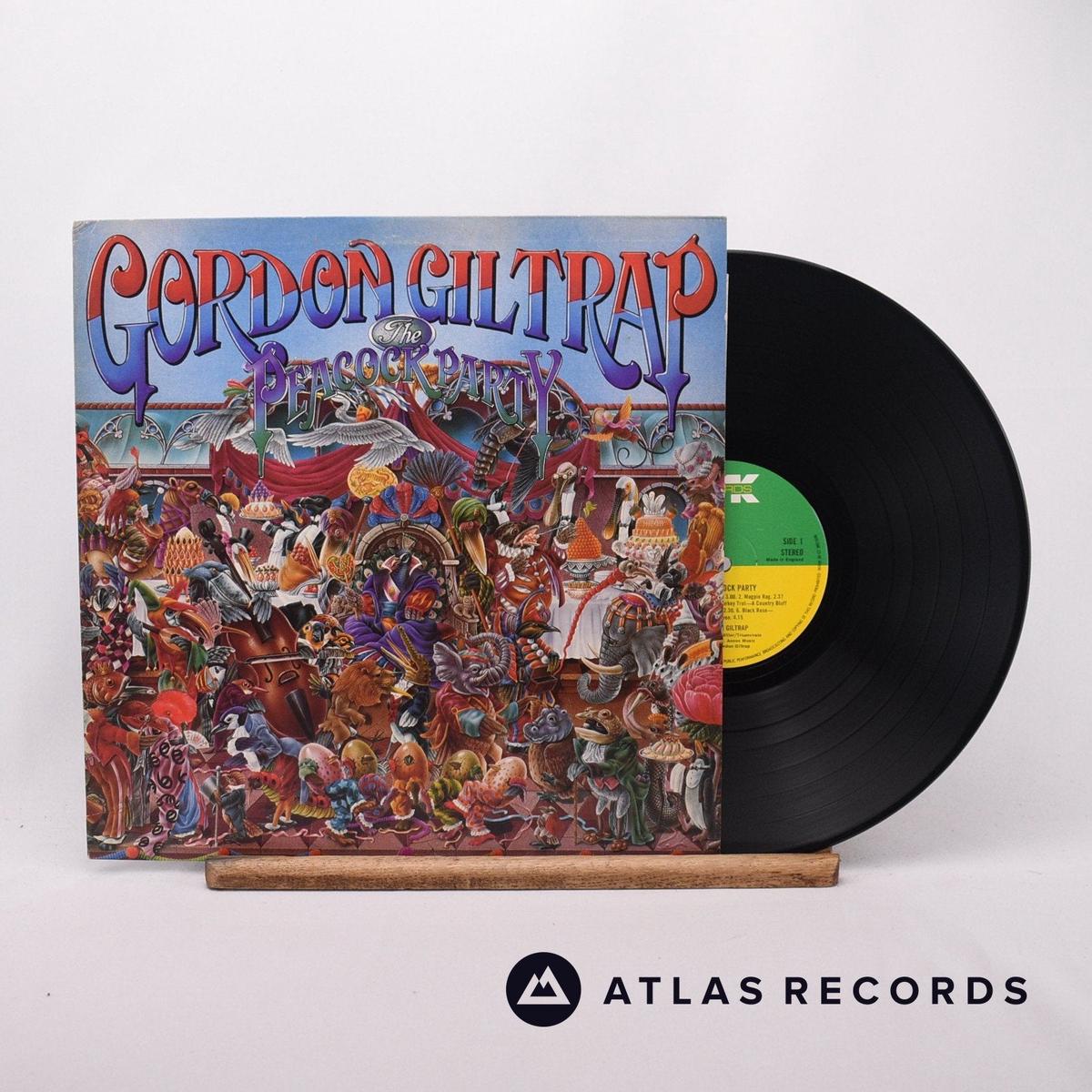 Gordon Giltrap – The Peacock Party – Signed LP Vinyl Record – EX/EX