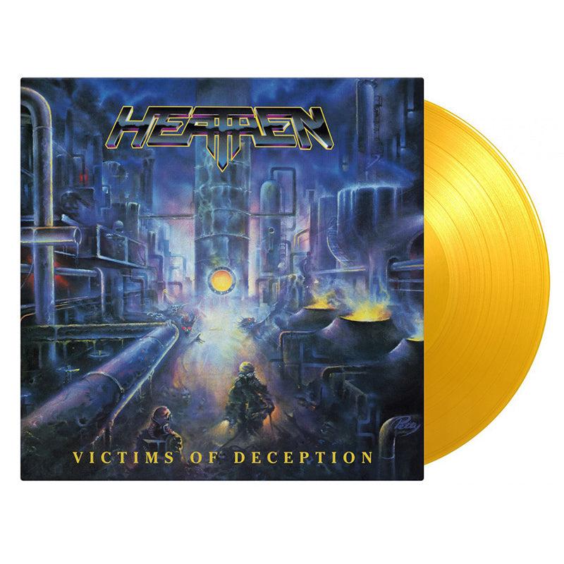 HEATHEN – Victims Of Deception – 2LP – 180g Translucent Yellow Vinyl