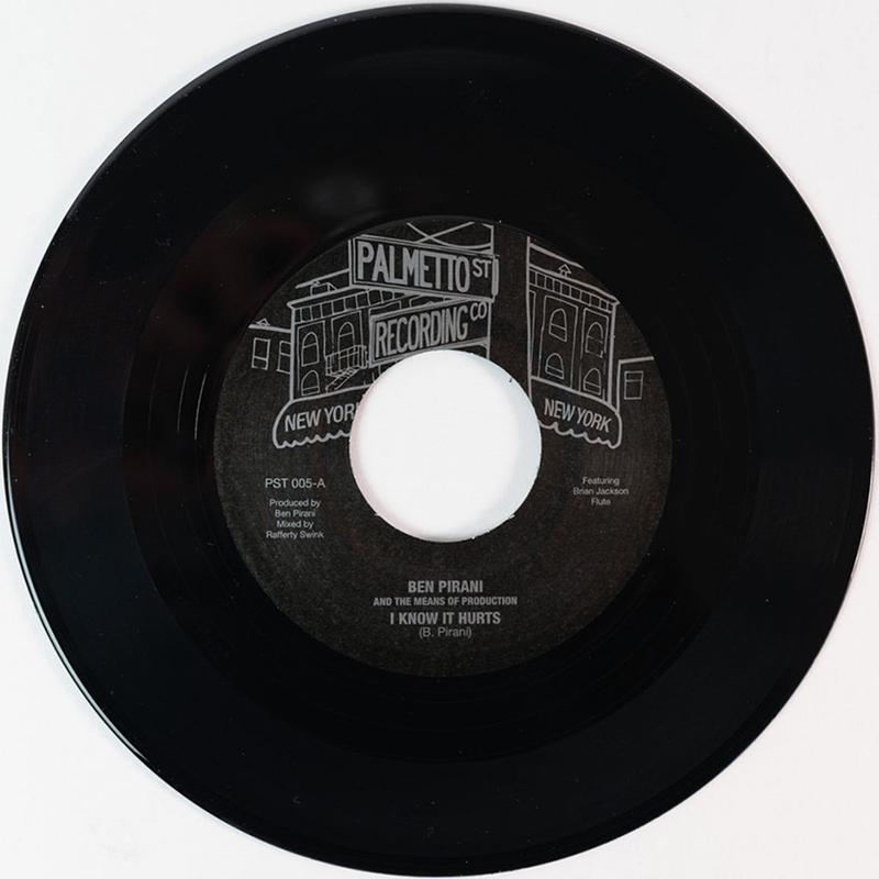 BEN PIRANI & THE MEANS OF PRODUCTION – I Know It Hurts / Something So Precious- 7″ – Vinyl