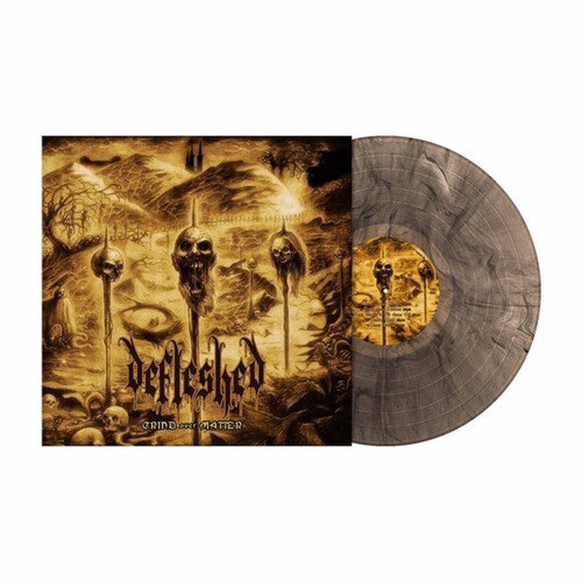 Defleshed GRIND OVER MATTER – Record Album – Vinyl LP