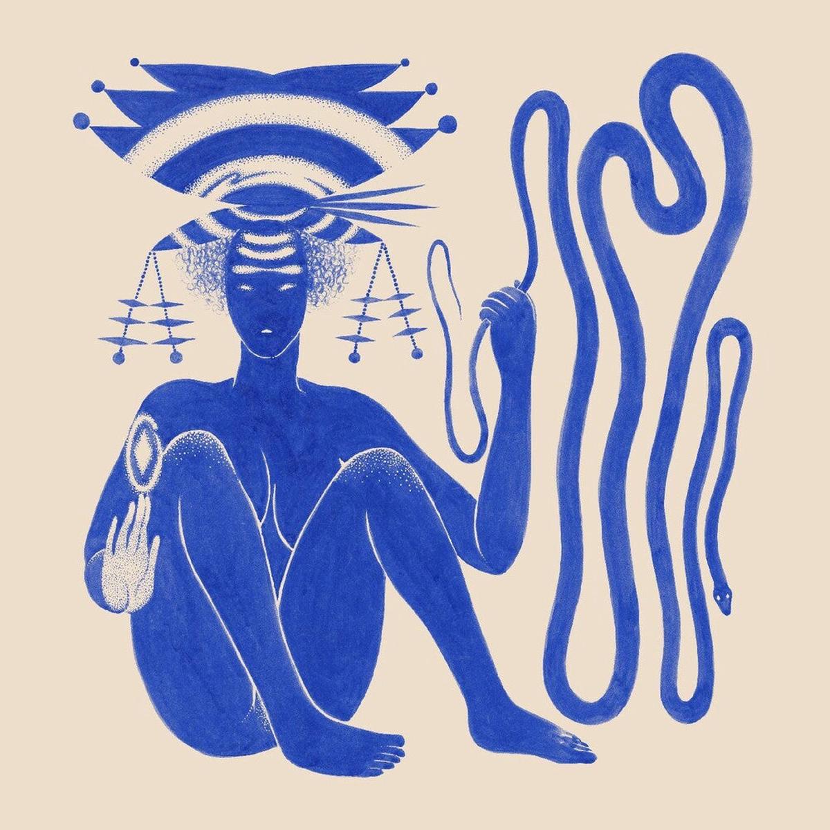 Hiatus Kaiyote – Love Heart Cheat Code [INDIE EXCLUSIVE, BLUE & WHITE MARBLED LP]