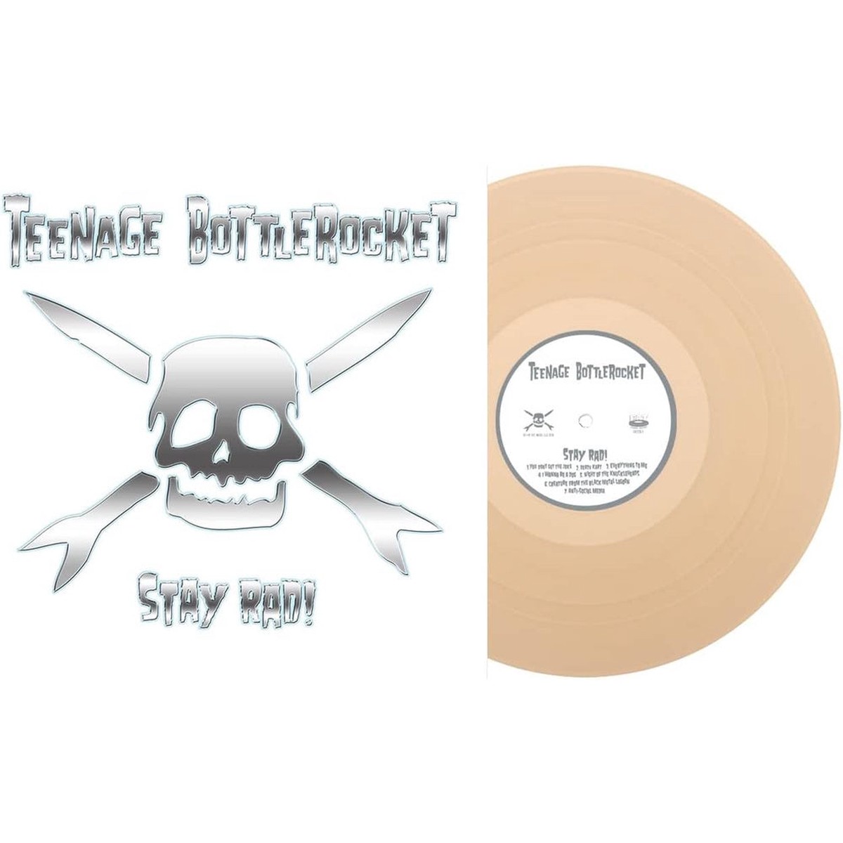 Teenage Bottlerocket Stay Rad! Vinyl LP Beer Colour Due Out 31/07/26