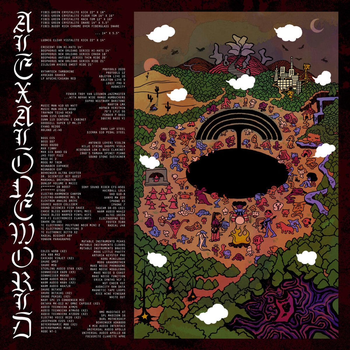 Alexaloneworld (Burgundy + Black Swirl Vinyl) [LP]
