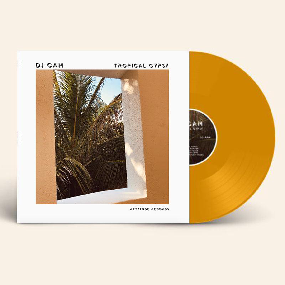 DJ CAM 8211 Tropical Gypsy 8211 LP 8211 Orange Vinyl RSD2021-JUL 17