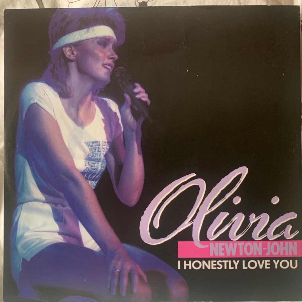 Olivia Newton-John —-I Honestly Love You 12″ (Import) LP Vinyl – Used