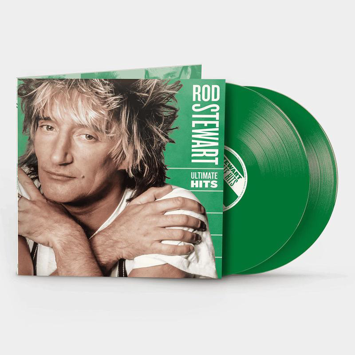 ROD STEWART 8211 Ultimate Hits 8211 2LP 8211 Green Vinyl