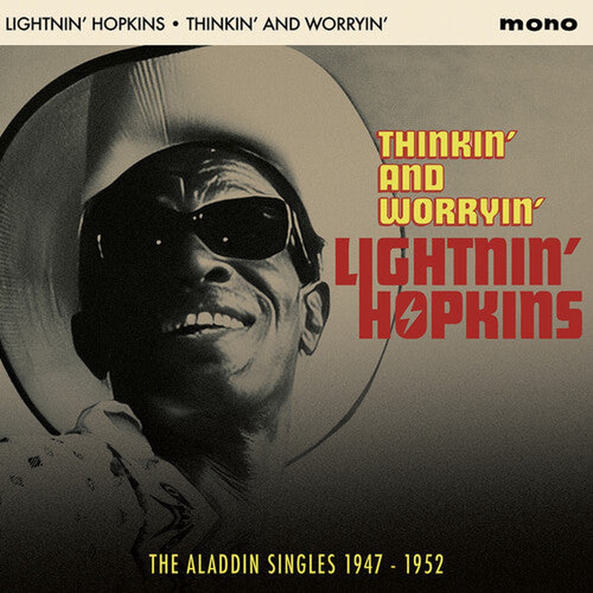 Lightnin Hopkins Thinkin’ & Worryin’: The Aladdin Singles 1947-1952 – Record Album – Vinyl LP