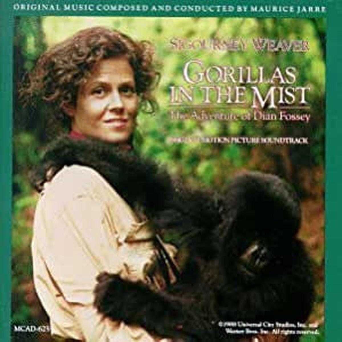 Maurice Jarre – Gorillas In The Mist: The Adventures Of Dian Fossey – LP