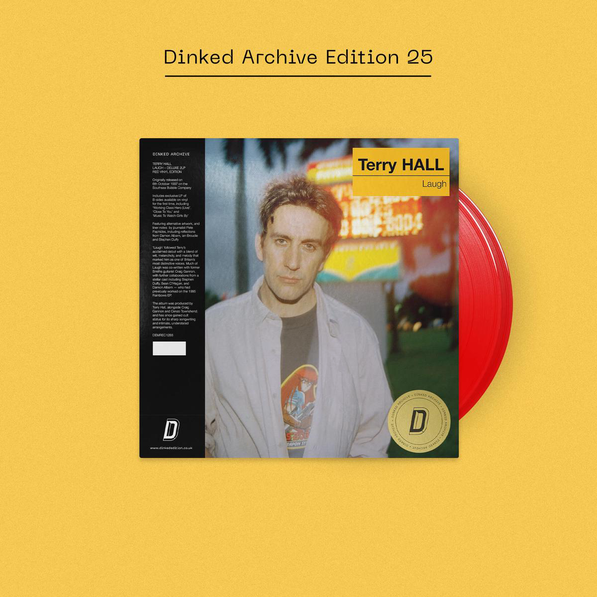 TERRY HALL 8211 Laugh (Deluxe Edition) 8211 2LP 8211 Vinyl 8211 Dinked Archive Edition 25 SEP 26