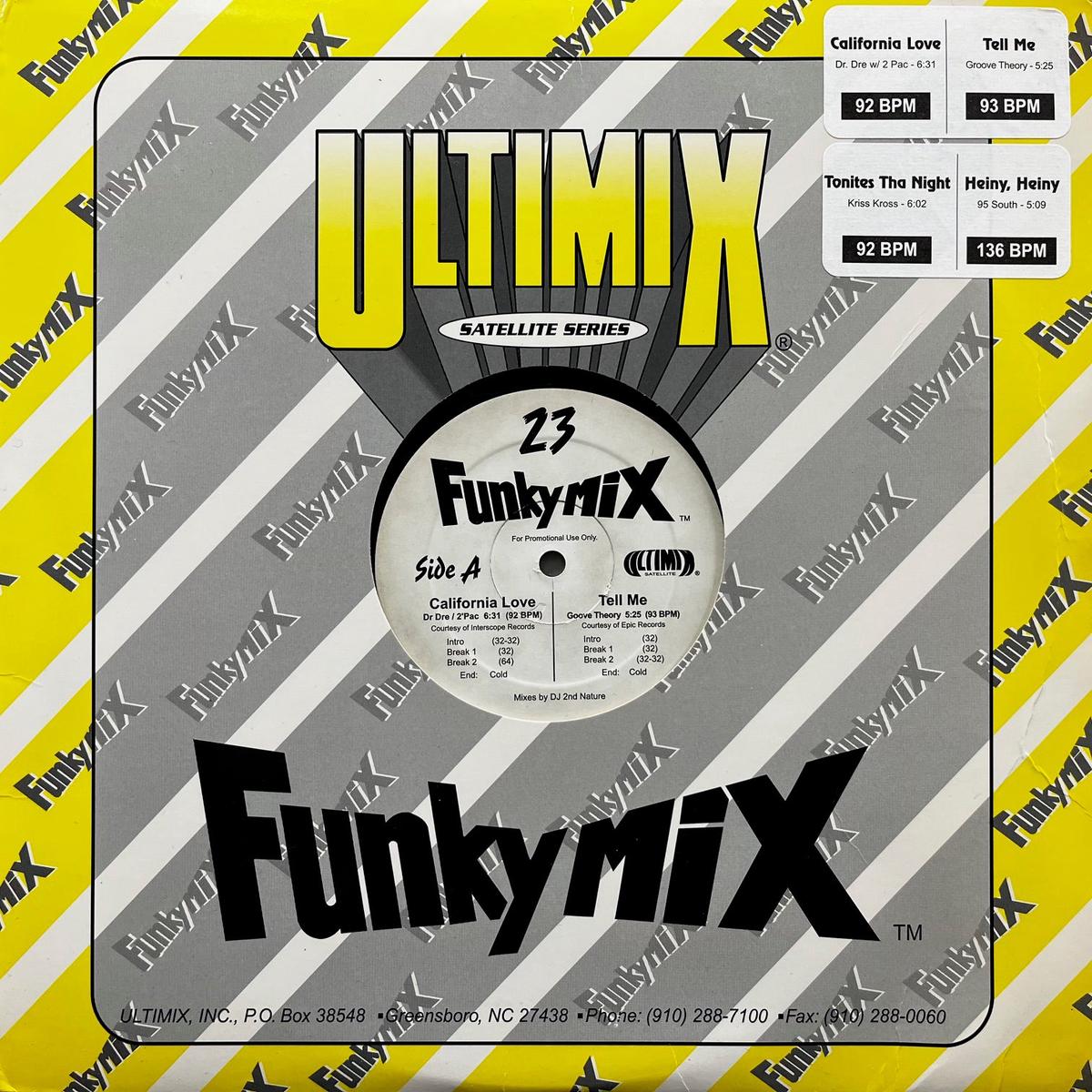 V.A. (Dr. Dre, Pharcyde,Coolio) / Funkymix 23 (FM-023, 12inch x 3)