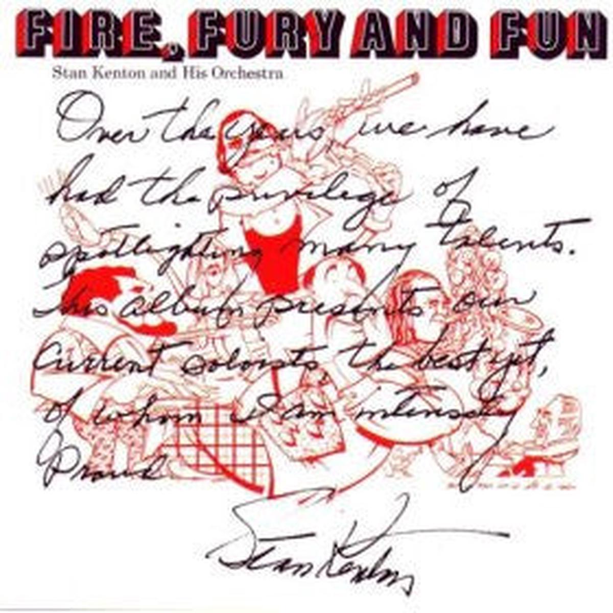 Stan Kenton And His Orchestra – Fire, Fury And Fun – LP