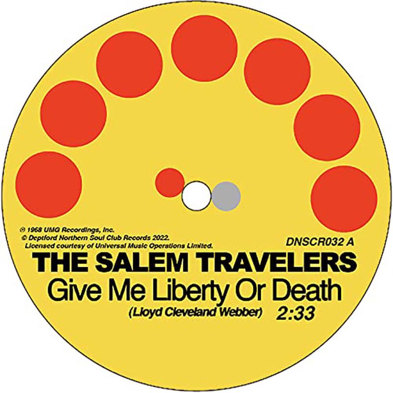 The Salem Travelers – Tell It Like It Is/Give Me Liberty Or Death [7″] [VINYL]