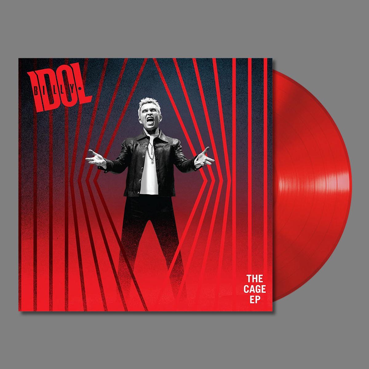 BILLY IDOL – The Cage EP – 12″ – Red Vinyl