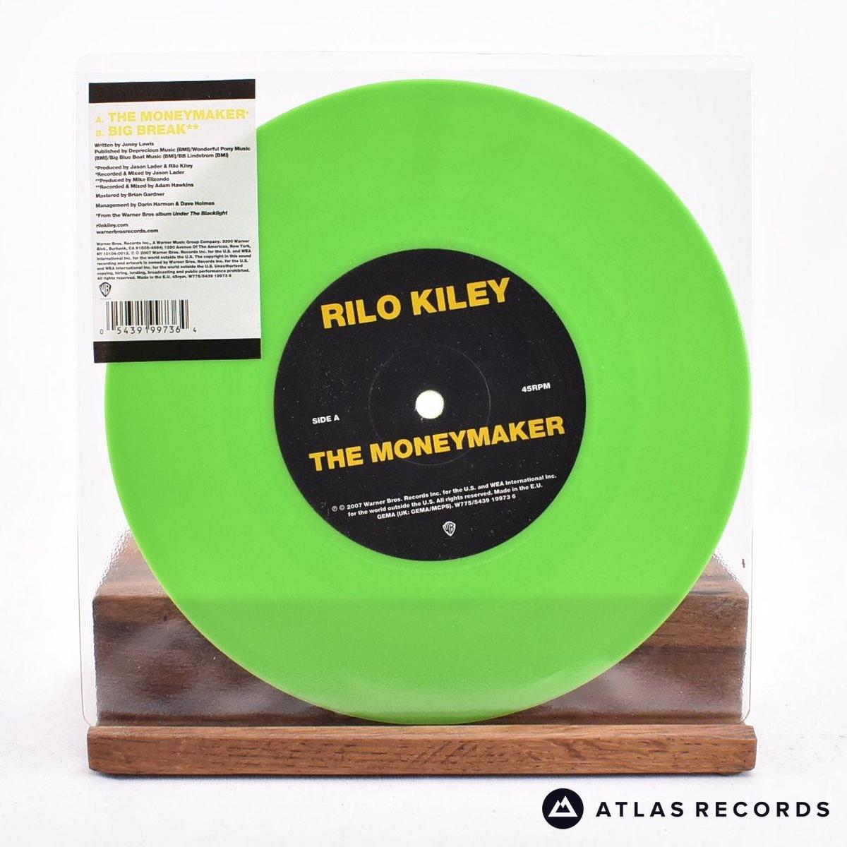 Rilo Kiley – The Moneymaker – Green 7″ Vinyl Record – EX/EX