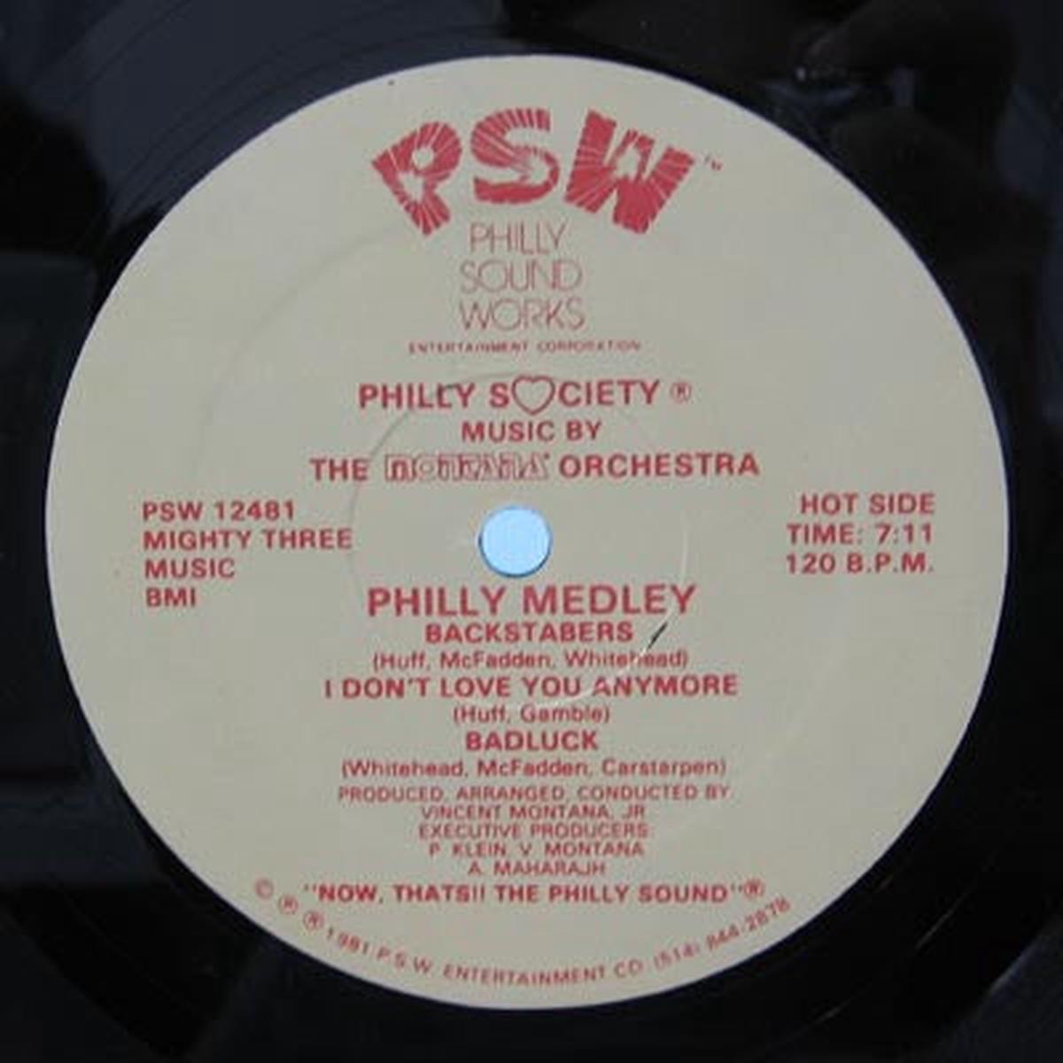 PHILLY SOCIETY / PHILLY MEDLEY (PSW 12481, 12inch)