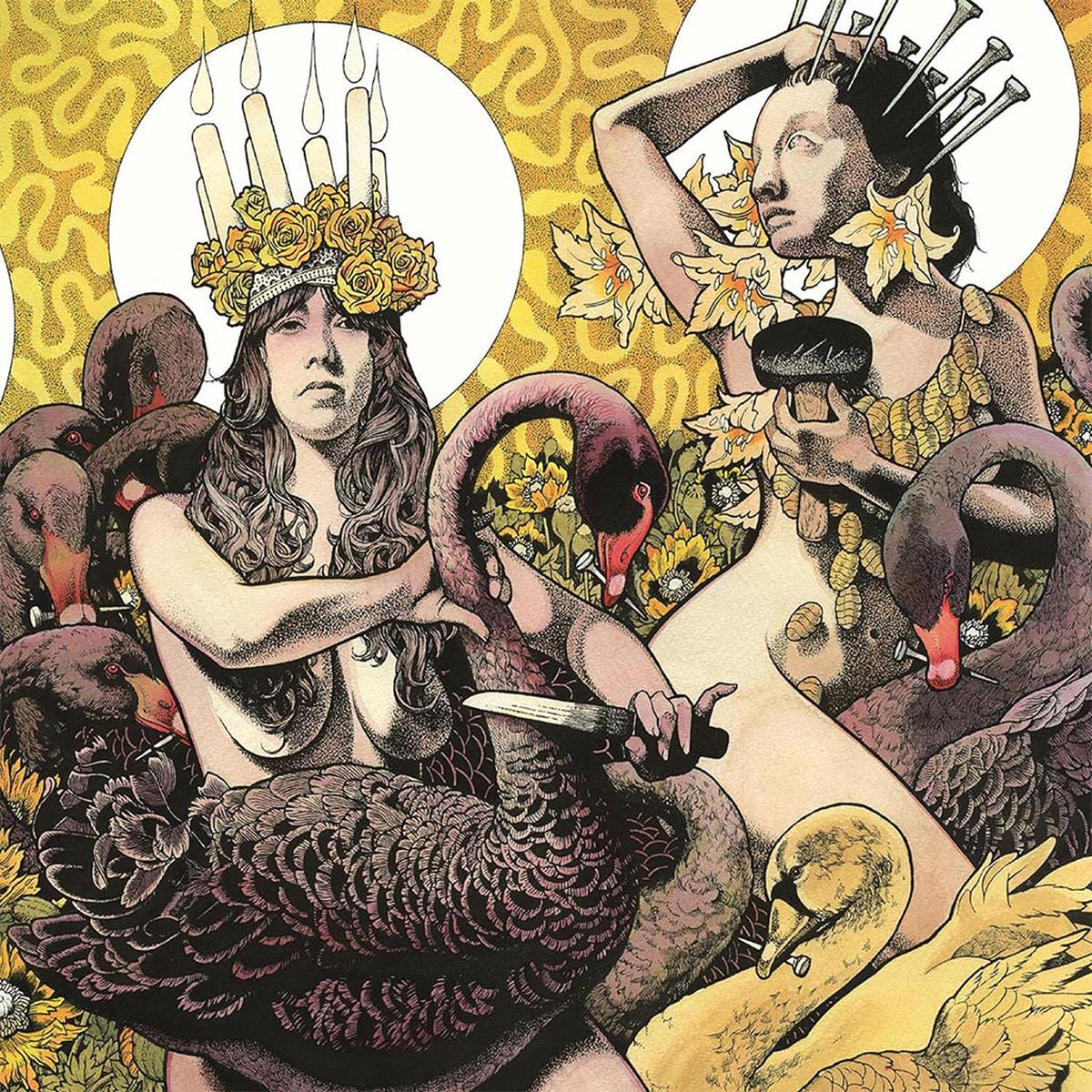 BARONESS – Yellow And Green (Repress) – 2LP – Neon Yellow / Milky Clear / Black Ripple Effect Vinyl