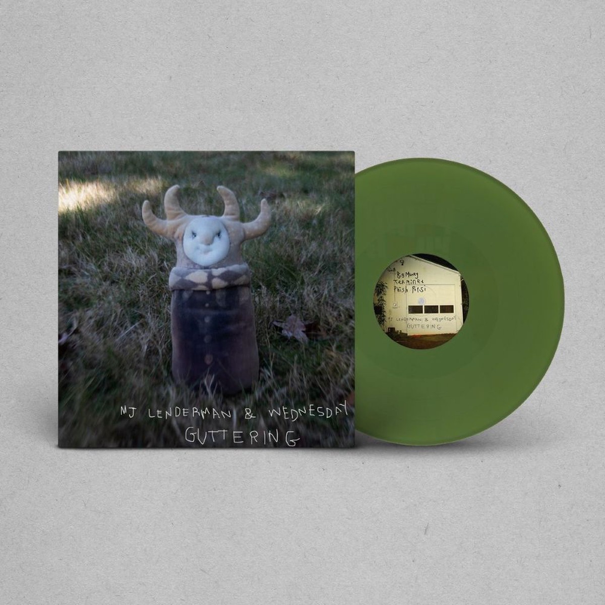 MJ Lenderman & Wednesday Guttering 12″ Vinyl EP Indies Olive Green Colour 2025