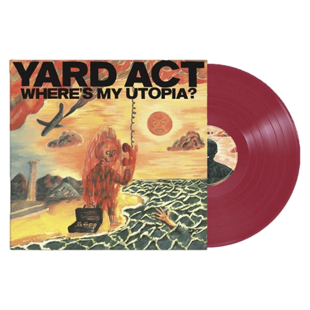 YARD ACT 8211 Wheres My Utopia 8211 LP 8211 Maroon Vinyl