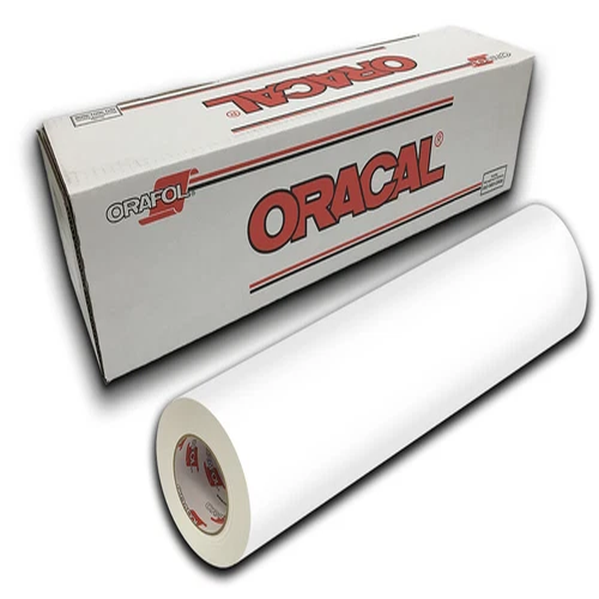 12" X 10yd - White Gloss Oracal 651 Craft & Hobby Cutting Vinyl Roll