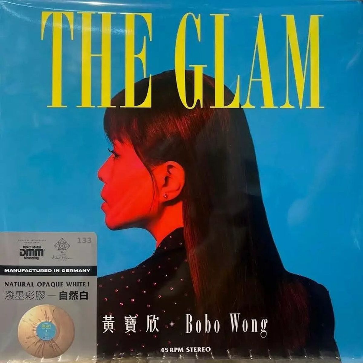 WONG PO YAN - THE GLAM ( NATUAL OPAQUE WHITE ) VINYL MADE IN GERMANY