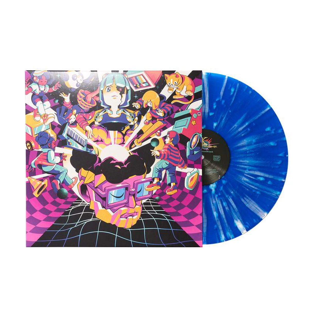 YIIK A Postmodern RPG (Original Soundtrack) 8211 Materia Exclusive Blue Splatter Variant (1xLP Vinyl Record)