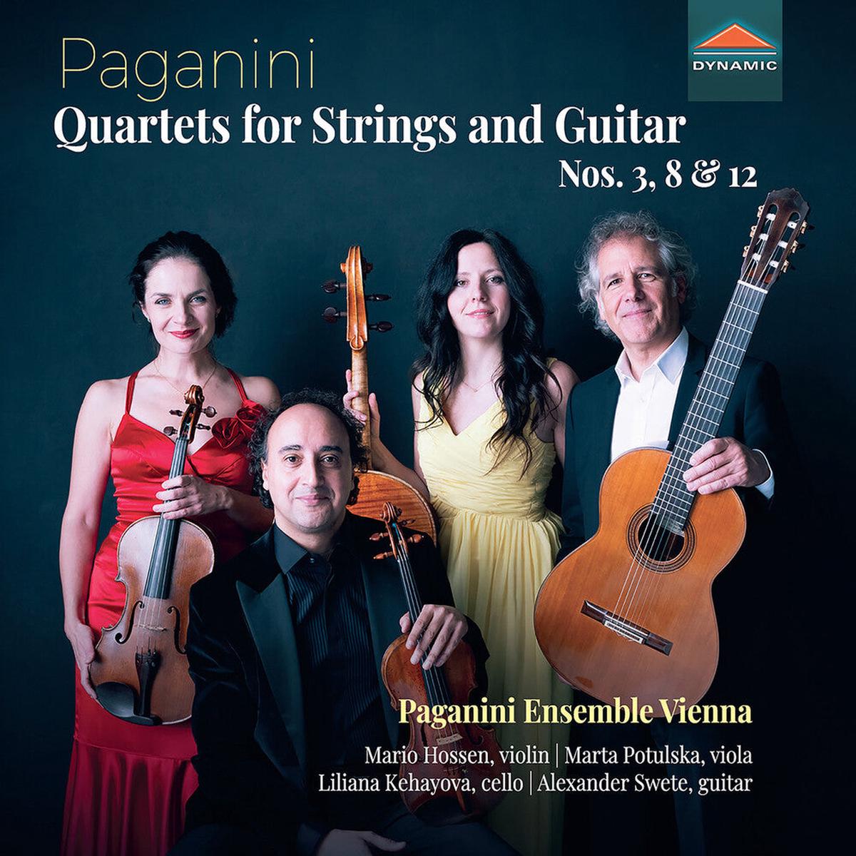 Paganini Ensemble Vienna * Nicolo Paganini: Qrts For Strsand Guitar Nos. 3 Op [New CD]