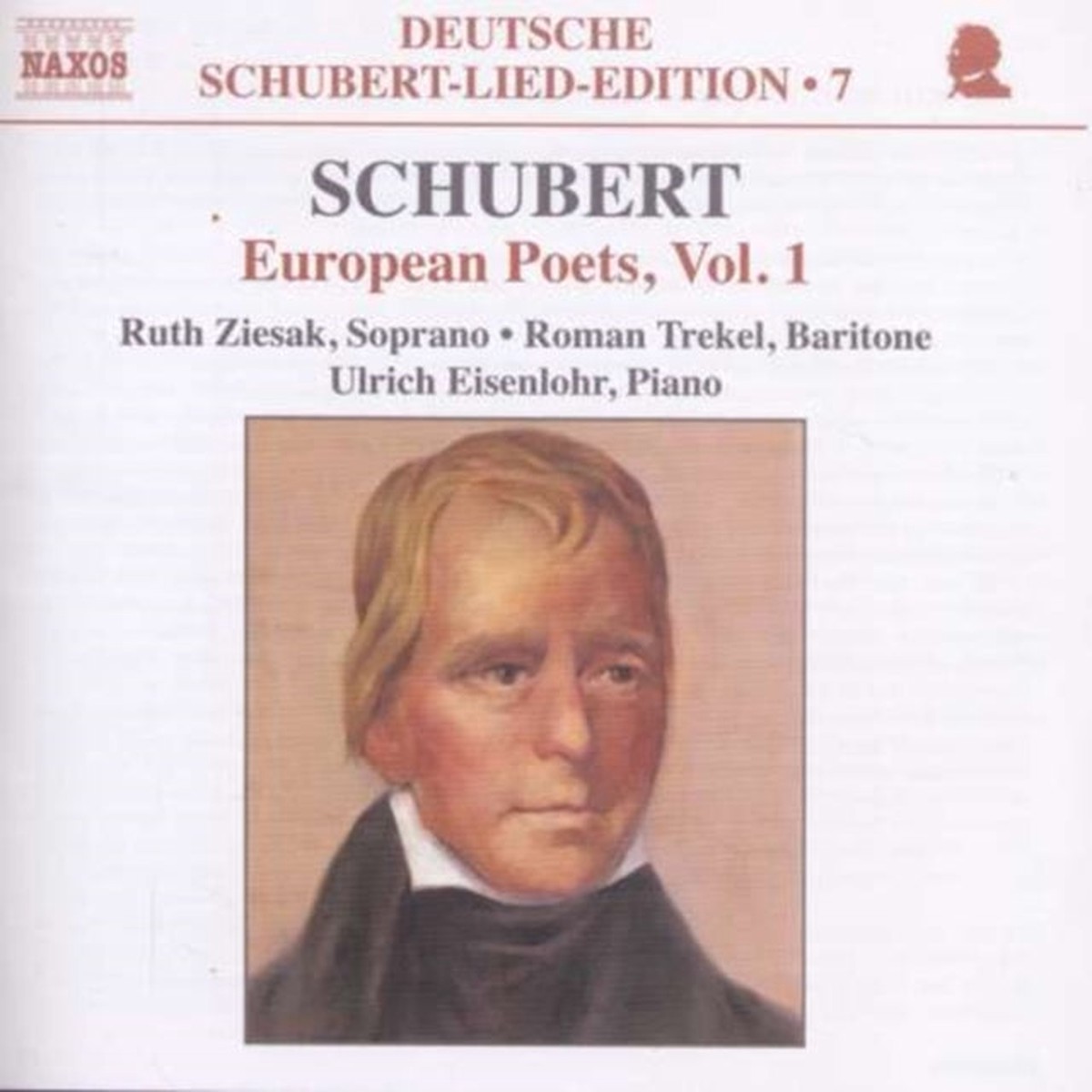 Ziesaktrekeleisenlohr CD - Schuberteuropean Poets Vol 1